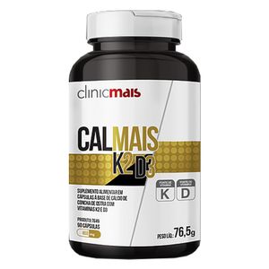 Calmais K2 D3 - Calcio 90 Cápsulas - Té Más