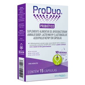Probiótico Produo (10 Bi) 15 Cápsulas - Tiarajú