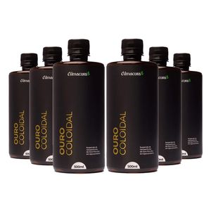 Kit 6x Oro Coloidal (80ppm) 500ml - Almacura