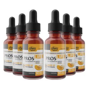 Kit 6x Proslife (Aceite de Semilla de Calabaza y Vitamina D3) 30ml - Unilife