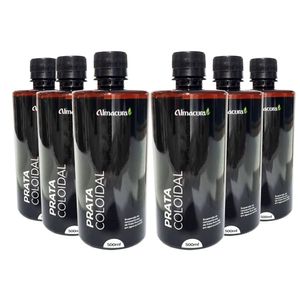 Kit 6x Prata Coloidal (20ppm) 500ml - Almacura