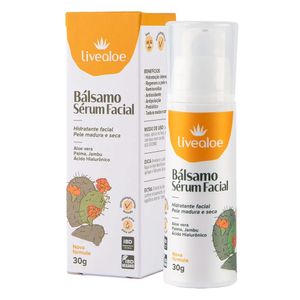 Serum Bálsamo Facial (Aloe Vera, Palma, Jambu y Ácido Hialurónico) 30ml - LiveAloe