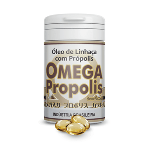 Omega Propóleo (250mg) 100 Cápsulas - Apis Brasil