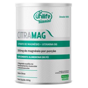 Citramag (Citrato de Magnesio) en Polvo Sabor Cítrico 300g - Unilife
