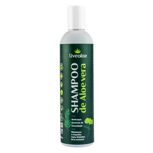 Champú Aloe Vera (Aloe Vera, Melaleuca y Aquiléia) 300ml - LiveAloe