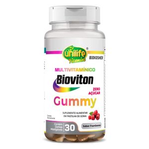 Gomitas Multivitamínicas Sabor Frambuesa 30 gomitas - Unilife
