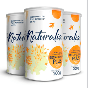 Kit 3x Beta Glucan Plus - Salvado De Avena 200g - Naturalis