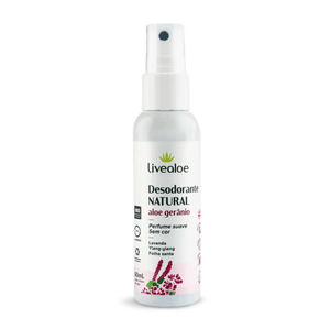 Desodorante Natural Aloe Geranio (Aloe Geranio. Lavanda, Ylang-Ylang) 60ml - LiveAloe