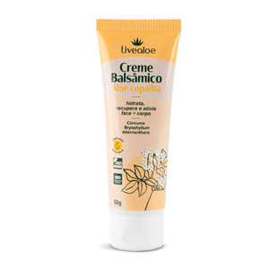 Crema Balsámica de Aloe Copaíba (Cúrcuma, Bryophyllium, Alternanthera) 50g - LiveAloe