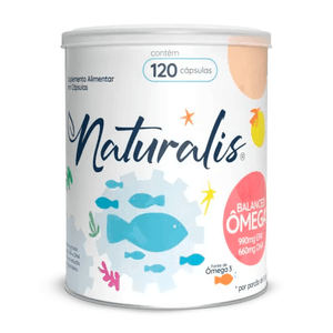 Omega Equilibrado (1000mg) 120 Cápsulas - Naturalis