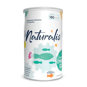Aceite de Pescado Omega-3 Tradicional 180 Cápsulas - Naturalis