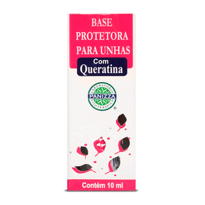 Base Protectora de Uñas - Con Queratina 10ml - Panizza