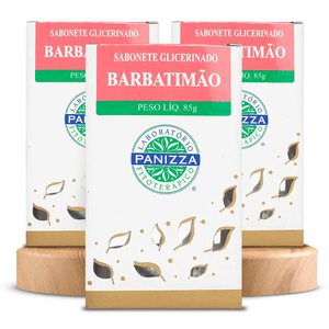 Kit 3x Jabón de Glicerina Barbatimão 85g - Panizza