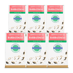 Kit 6x Barbatim Jabón Glicerina 85g - Panizza