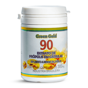 Propóleo Oro Verde (300mg) 90 Cápsulas - Apis Brasil