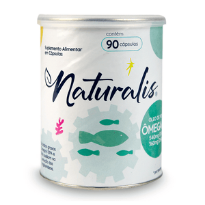 Aceite de Pescado Omega-3 Tradicional 90 Cápsulas - Naturalis
