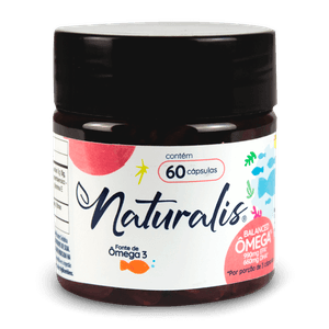 Omega 60 Cápsulas Equilibradas - Naturalis