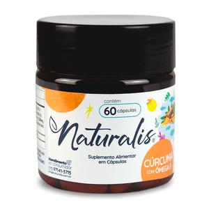 Cúrcuma con Omega 3 60 Cápsulas - Naturalis