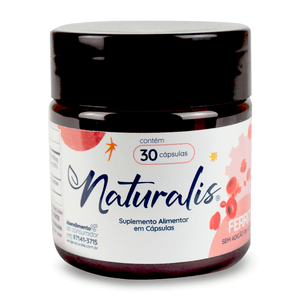 Ferrita 30 Cápsulas Vegetarianas - Natural