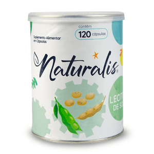 Lecitina de Soja 120 Cápsulas - Naturalis
