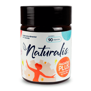 Magnesio Plus 90 Cápsulas - Natural