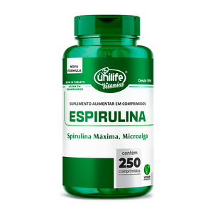 Espirulina 250 Comprimidos - Unilife